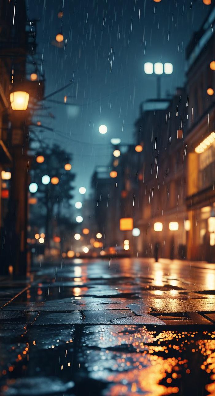 在那个雨后的夜（雨后那天歌词）