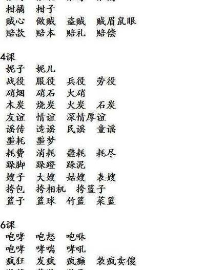 重的多音字组词（量的多音字组词）