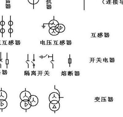 电压互感器符号（电压互感器符号图标大全）