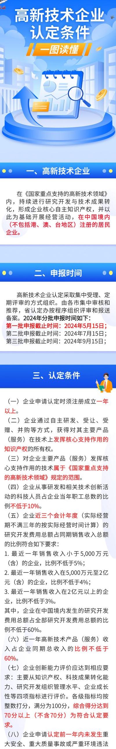 高新认定要求（高新认定要求条件）