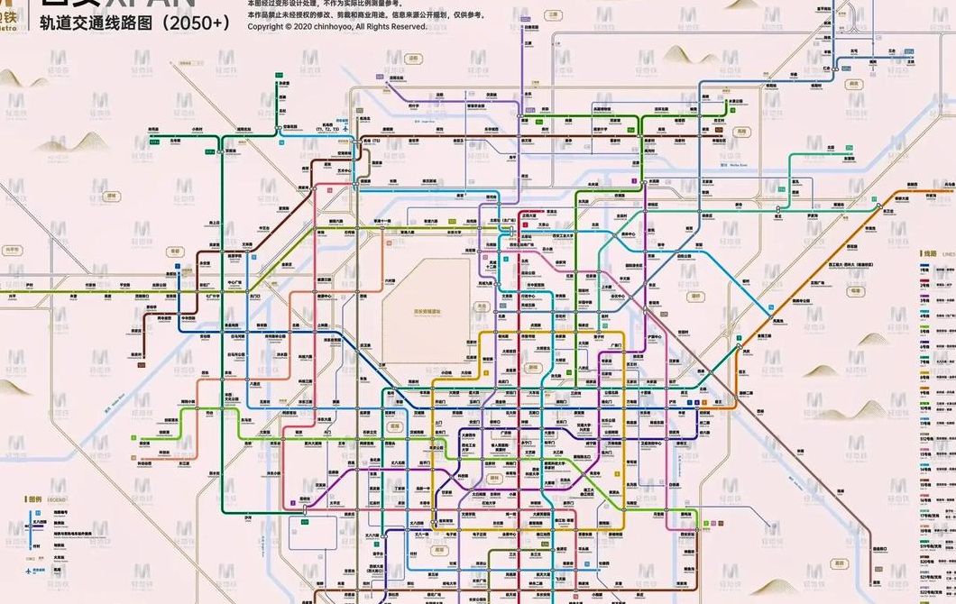 西安地铁线路图最新版（西安地铁线路图最新版2023高清）