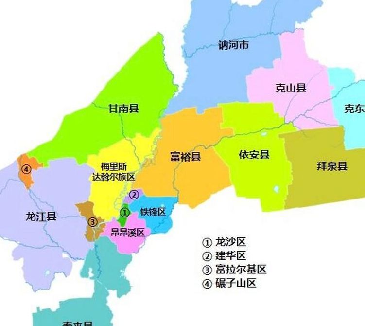 齐齐哈尔属于哪个省份（齐齐哈尔属于哪个省份地图）