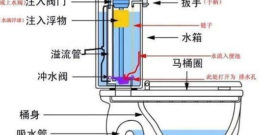 虹吸马桶原理图解（虹吸马桶原理图解大全）