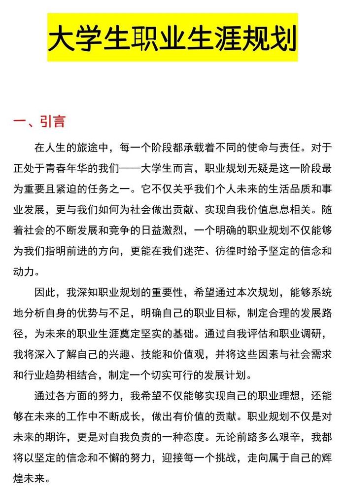 大学生如何培养职业能力（大学生职业素养提升计划书）