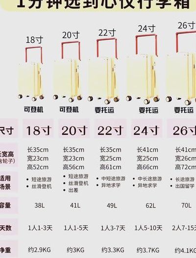 登机箱多少寸（登机箱多少寸以内）