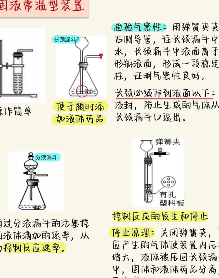 长颈漏斗的作用（长颈漏斗的作用是什么）