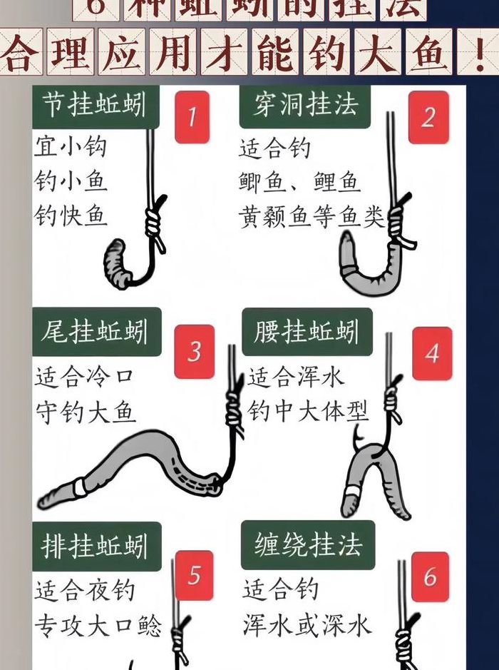 怎样用蚯蚓钓鱼上鱼快（使用蚯蚓钓鱼的六个技巧）