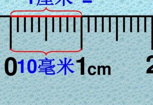 一厘米多长（一厘米多长图片）