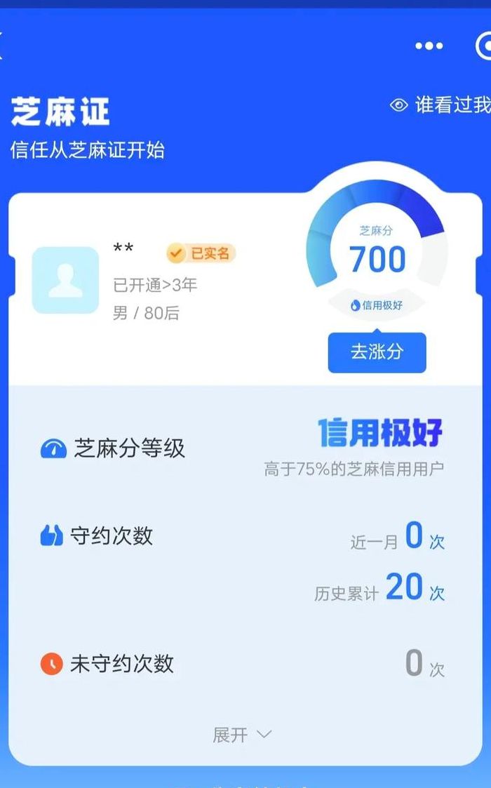 芝麻信用600分能干嘛的简单介绍