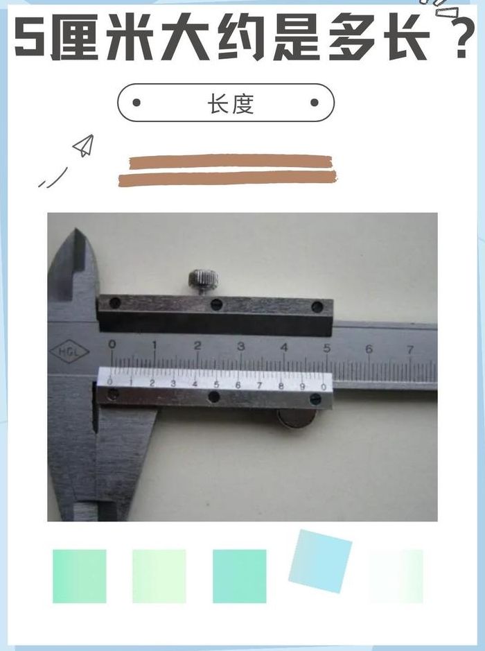 5厘米尺子实长图（五厘米标尺）