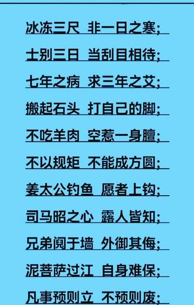 带九字的成语有哪些（带九字的成语好听）