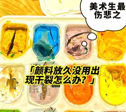 颜料干了怎么办（diy数字油画颜料干了怎么办）