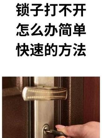 门锁打不开（门锁打不开了如何开锁视频）